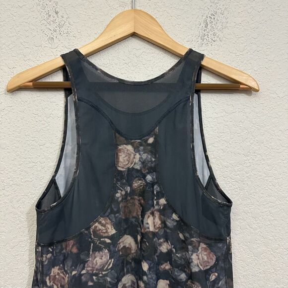 LULULEMON Sculpt Tank II Frosted Rose Mesh Panel Running Jogging - Picture 5 of 8